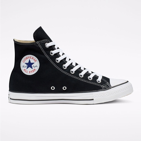 Converse Black High-Top Sneakers - Picture 1 of 5